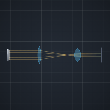 Keplerian telescope
